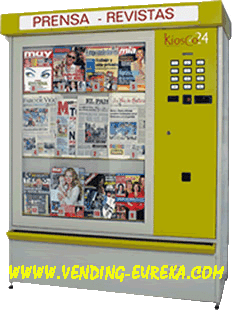 Expendedora de prensa y revistas